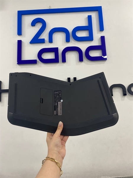 Bàn phím công thái học Lenovo Go Wireless Split Keyboard - Màu đen - Ngoại hình 98% - Kèm 1 receiver 1