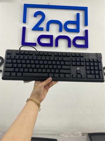Bàn phím Corsair K55 Core - RGB - 1 mode dây - Màu đen - Ngoại hình 99% - FullBox 1