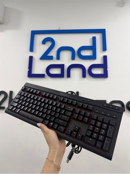 Bàn phím Corsair K68 - 1 mode - Màu đen - Ngoại hình 97% - Led đơn sắc màu đỏ - Body 1