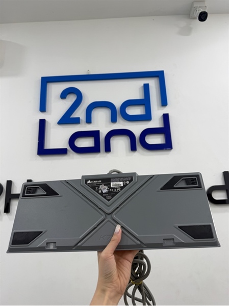 Bàn phím Corsair K70 RGB MK.2 SE - Màu bạc - Ngoại hình 98% - Ốc gỉ , keycap thay thế , lỗi 1 led - Kèm kê tay 2