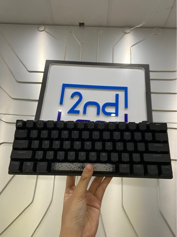 Bàn Phím Corsair RGB Pro Mini - 3 mode : 2.4/dây/Bluetooth - Màu đen - Ngoại hình: 98% - FullBox