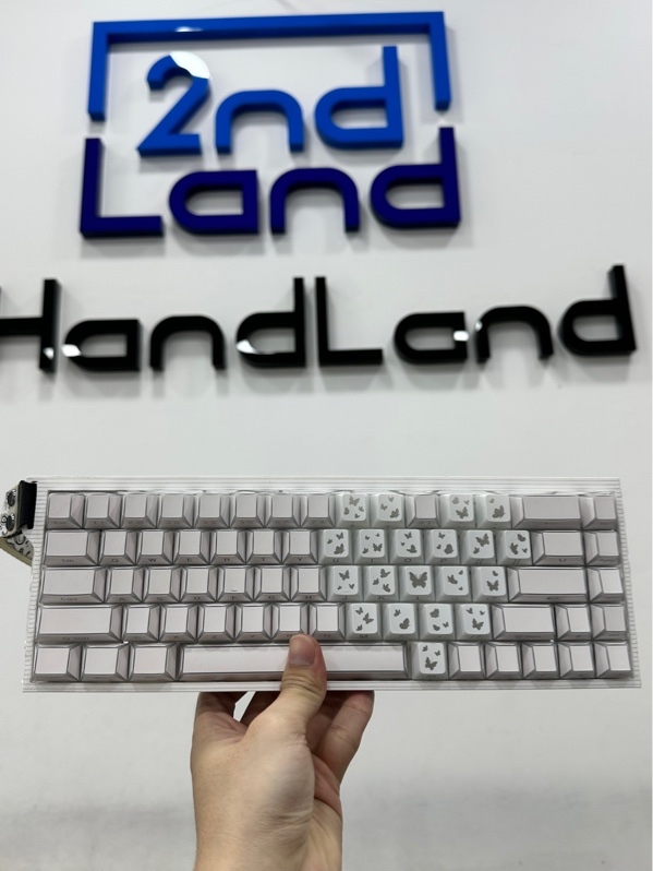 Bàn phím Custom - 1 mode : dây - Màu trắng - Ngoại hình 98% - Body