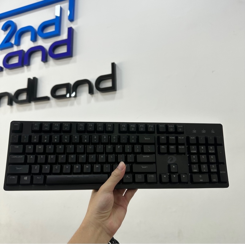 Bàn phím Dareu EK1280 - 1 mode : dây - Màu đen - Ngoại hình 97% - Body