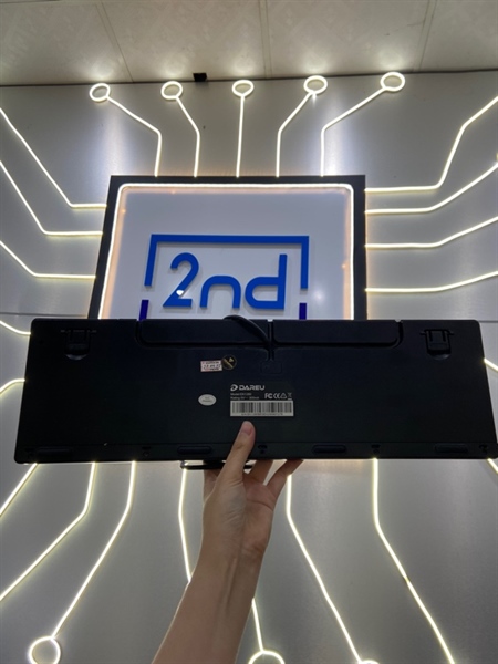 Bàn phím Dareu EK1280 - 1 Mode dây - Màu đen - Ngoại hình: 97% - Body 2