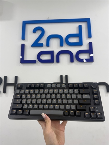 Bàn phím DareU EK75Pro - 3 mode - Màu xám đen - Ngoại hình 97% - Lỗi led - Kèm receiver