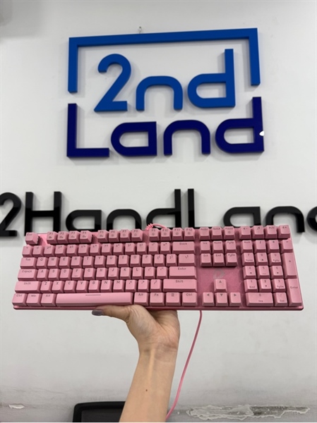 Bàn phím DareU EK810 Fullsize - 1 mode dây - Red switch - Màu hồng - Ngoại hình 98% - Body