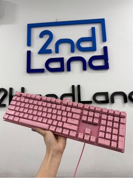Bàn phím DareU EK810 Fullsize - 1 mode dây - Red switch - Màu hồng - Ngoại hình 98% - Body 1