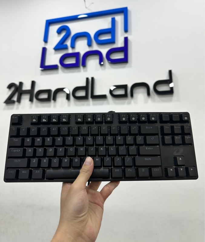 Bàn phím Dareu EK87 - 1 mode : dây - Màu đen - Ngoại hình 97% - Chết led phím M - Body
