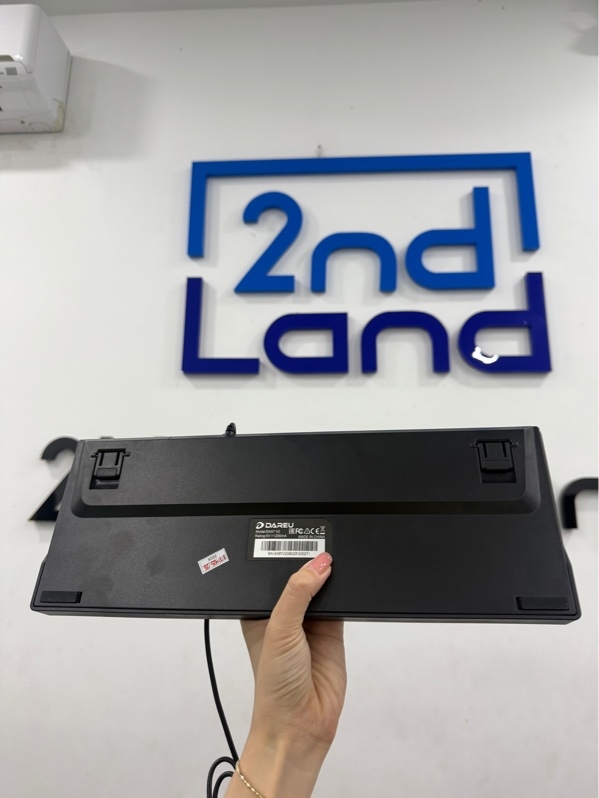 Bàn phím Dareu EK87 V2 - 1 mode - Màu đen - Ngoại hình 98% - Kèm box