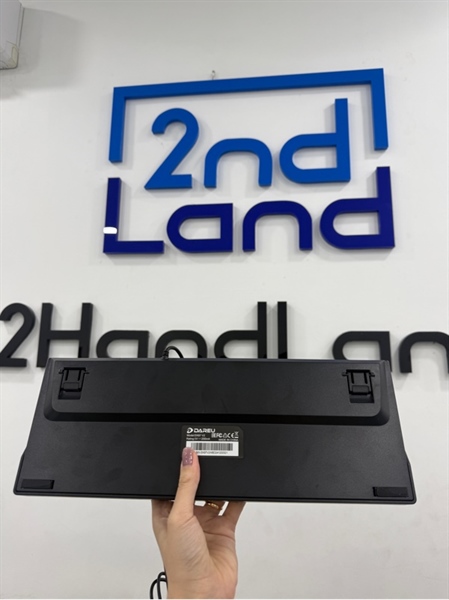 Bàn phím Dareu EK87V2 - 1 mode dây - Màu đen - Ngoại hình 97% - Kèm Box 2