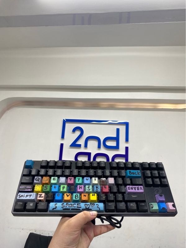Bàn phím Dareu EK880 - 1 mode dây - Red Switch, Led rgb - Màu đen - Ngoại hình 97% - Keycap tự sơn - Body