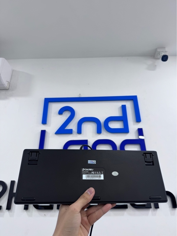 Bàn phím Dareu EK880 - 1 mode - Màu đen - Ngoại hình 97 - phím mòn nhẹ - Kèm box