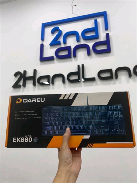 Bàn phím Dareu EK880 - Màu đen - Ngoại hình 97% - Fullbox 3