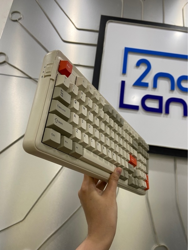 Bàn Phím Dareu K98 Pro - 3 mode kết nối - LED RGB - Màu xám trắng - Ngoại hình: 97% - FullBox