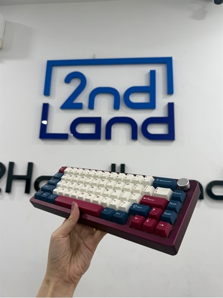 Bàn phím Dark Alien R65 - 3 mode - Màu hồng - Ngoại hình 98% - Kèm receiver 1