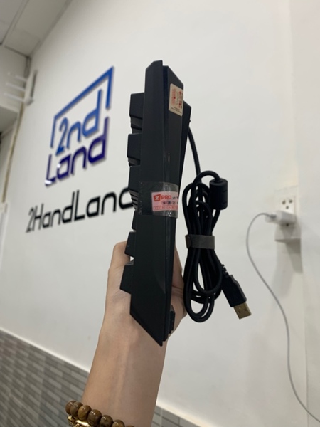 Bàn phím dây 1st Player Black Sir II Lite RGB K7 - Màu đen - Ngoại hình: 98% - Body 1