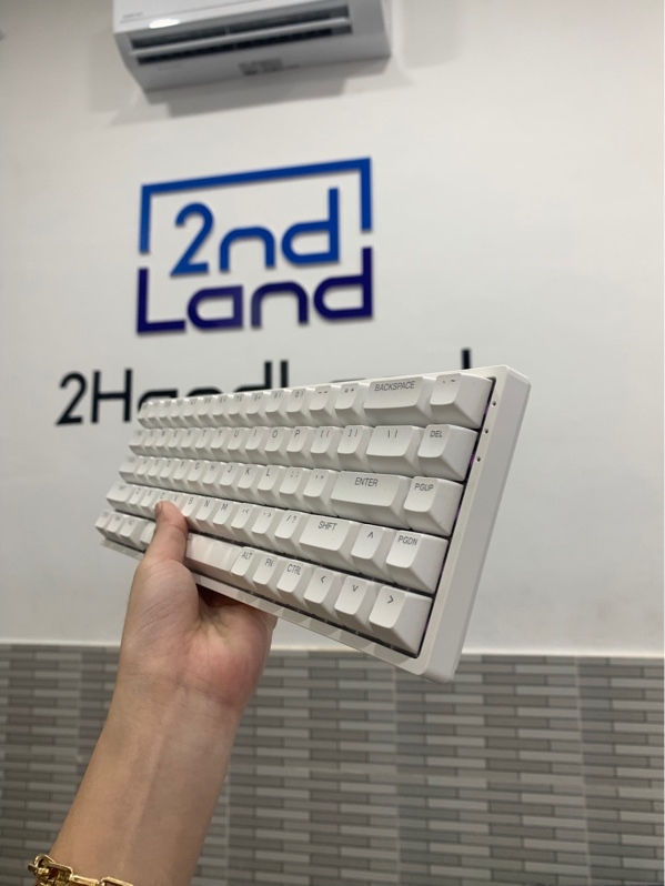 Bàn phím dây Akko 3068 V2 - Màu trắng - Ngoại hình: 98% - Box