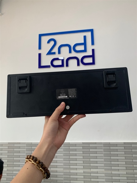 Bàn phím dây AlienX TKL87 - Màu đen trắng - Ngoại hình: 98% - Body 2