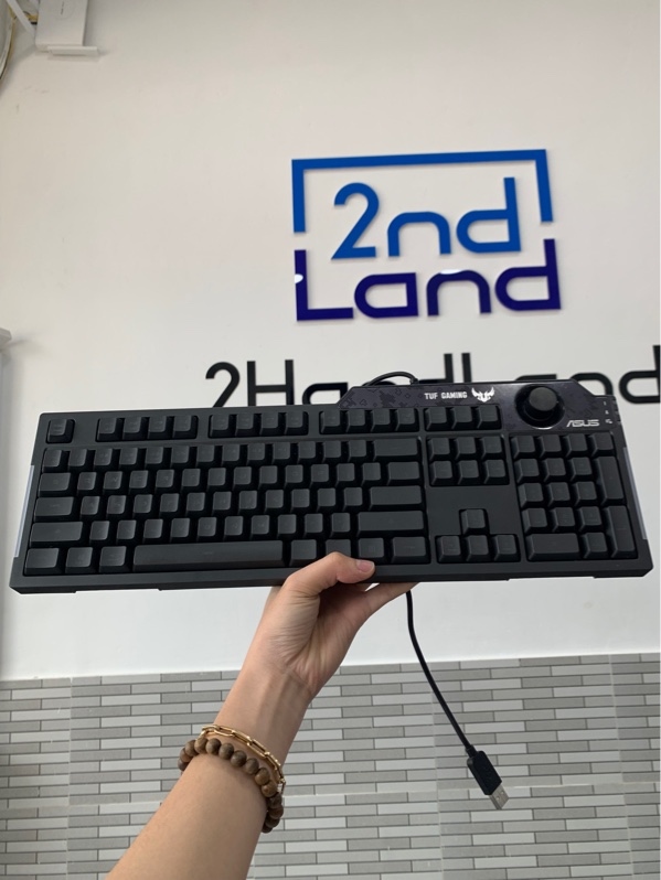 Bàn phím dây Asus Tuf Gaming K1 - Màu đen - Ngoại hình: 98% - Fullbox