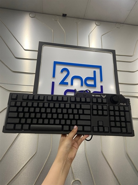 Bàn phím dây Asus Tuf K1 - Màu đen - Ngoại hình: 97% - Kèm Box