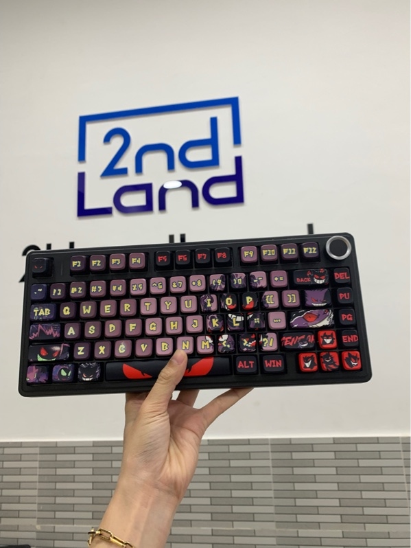 Bàn phím dây Aula F75 - Màu đen - Ngoại hình: 98% - Body