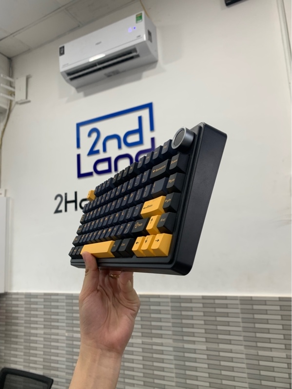 Bàn phím dây Aula f75 - Màu xanh đen - Ngoại hình: 98% - Box