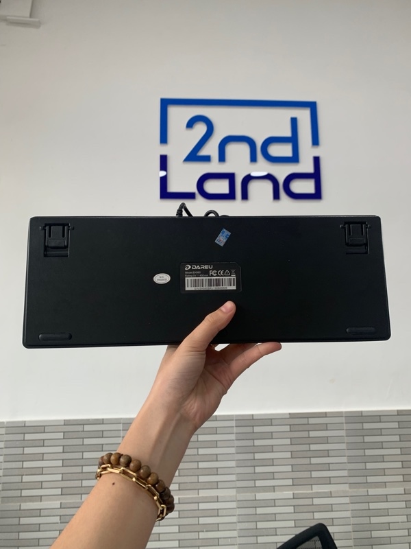 Bàn phím dây Dareu EK880 RGB - Blue switch - Màu đen - Ngoại hình: 98% - Box 2