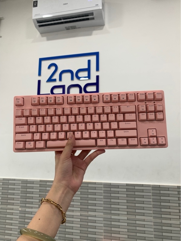 Bàn phím dây E-dra EK397L - Màu hồng - Ngoại hình: 98% - Fullbox