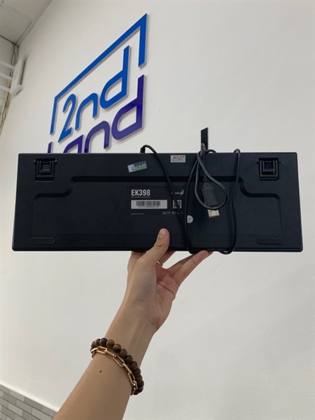 Bàn phím dây EDRA EK398 - Màu đen - Ngoại hình: 97% - Box 3