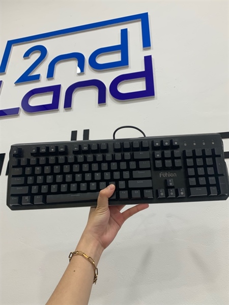 Bàn phím dây Fuhlen Destroyer-os - Màu đen - Ngoại hình: 97% - Body