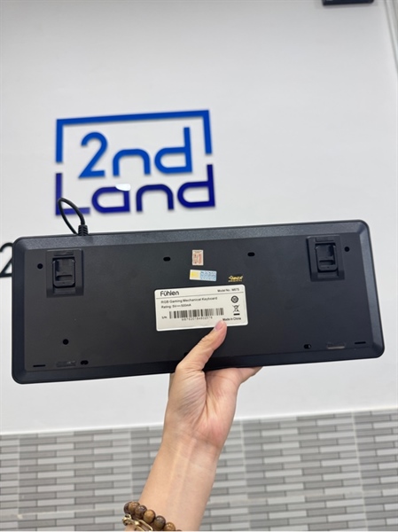 Bàn phím dây Fuhlen M875 - Màu đen - Ngoại hình: 98% - Body 2