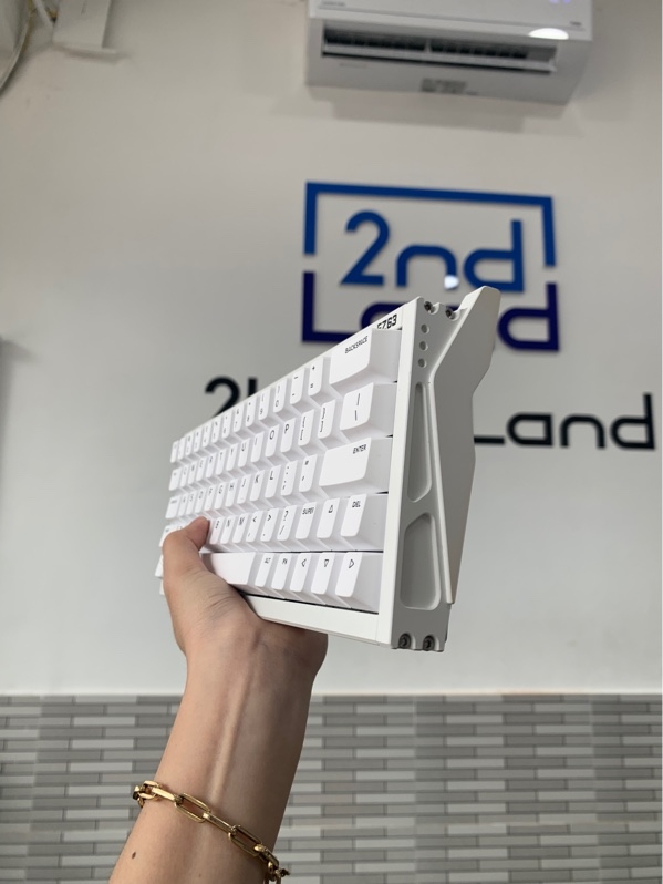 Bàn phím dây HE Iqunix EZ63 - Màu trắng - Ngoại hình: 98% - Kèm dây