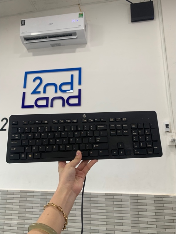 Bàn phím dây HP KU-1469 - Màu đen - Ngoại hình: 97% - Body