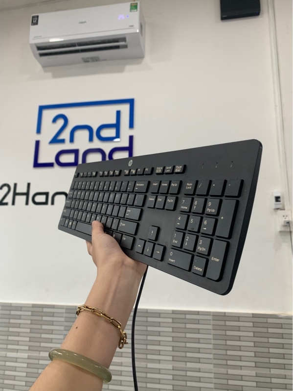 Bàn phím dây HP KU-1469 - Màu đen - Ngoại hình: 97% - Body