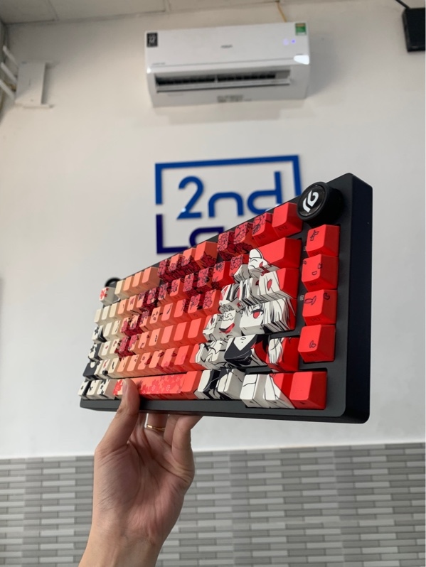 Bàn phím dây Leobog hi75c - Màu đen - Ngoại hình: 97% - Body
