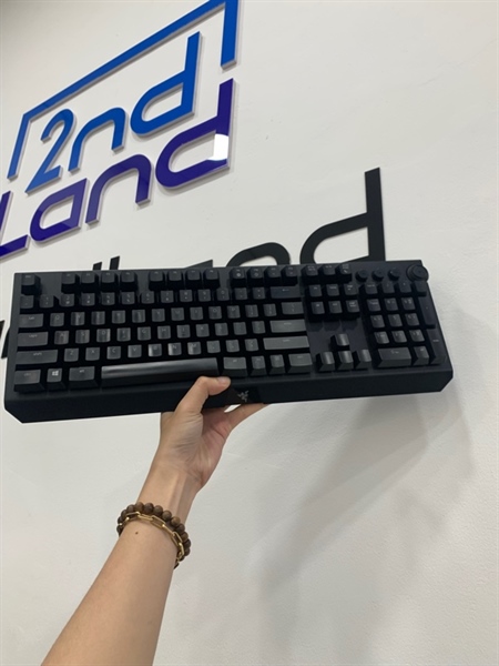 Bàn phím dây Razer Black Window Elite - Màu đen - Ngoại hình: 98% - Lỗi nút xoay volume - Fullbox