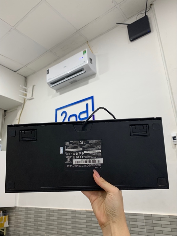 Bàn phím dây Razer Blackwidow V3 - Màu đen - Ngoại hình: 97% - Box