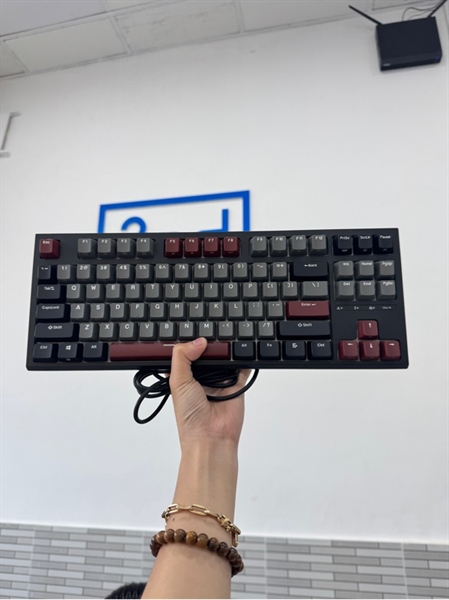 Bàn phím dây Royal Kludge R87 - Màu đen - Ngoại hình 97% - Body