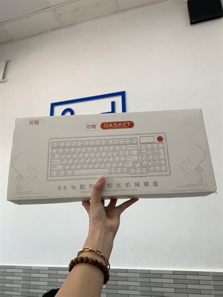 Bàn phím dây Sidotech Yindiao Y95 - Màu trắng - Ngoại hình: 98% - Box 3