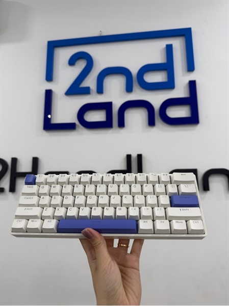 Bàn phím Drunkdeer G60 - Màu trắng - Ngoại hình 98% - Kèm Box , dây 1