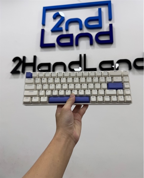 Bàn phím DrunkDeer G65 - 1 mode:Dây - Màu trắng - Ngoại hình 97% - Fullbox