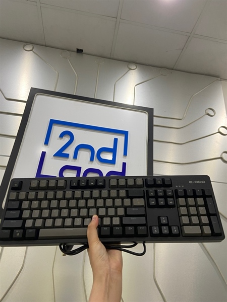 Bàn phím E-Dra EK3104L - Beta Brown Switch - 1 Mode kết nối - Màu đen - Ngoại hình: 97% - Kèm Box 1