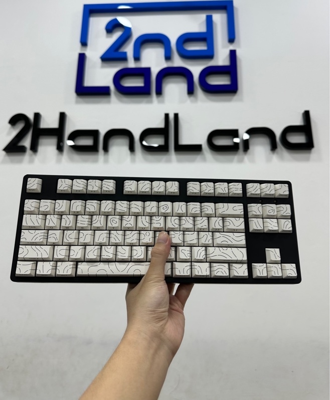 Bàn phím E-Dra EK387L RGB - 1 mode : dây - Màu đen trắng - Ngoại hình 97% - Body