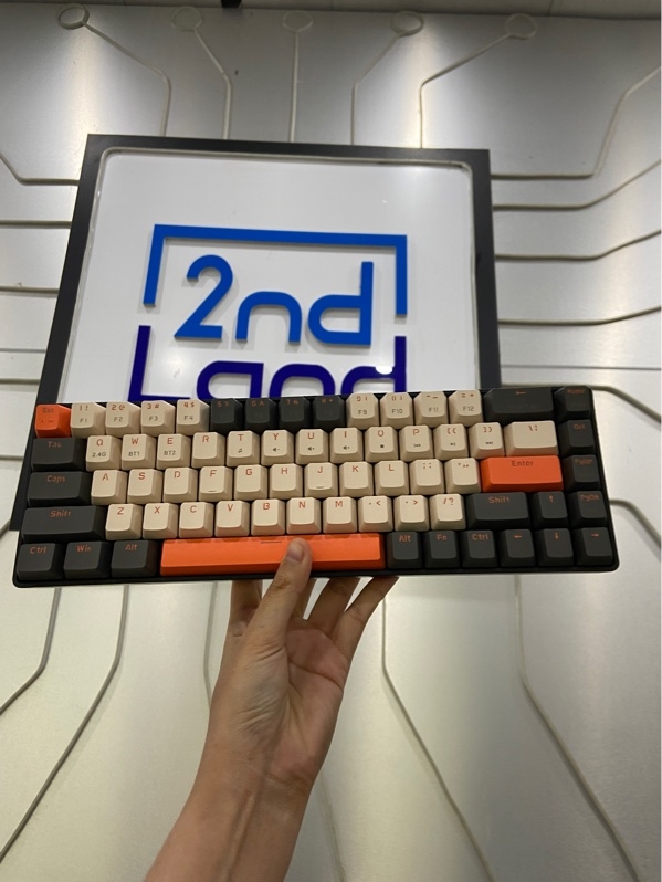 Bàn phím Edra EK368L - 2.4G - Màu đen - Ngoại hình: 98% - Không hot swap - Body