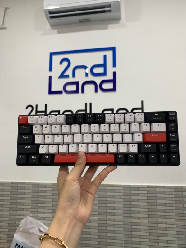 Bàn phím EDRA EK368L - 2 mod 2.4g+bluetooth - Màu đen - Ngoại hình: 97% - Box