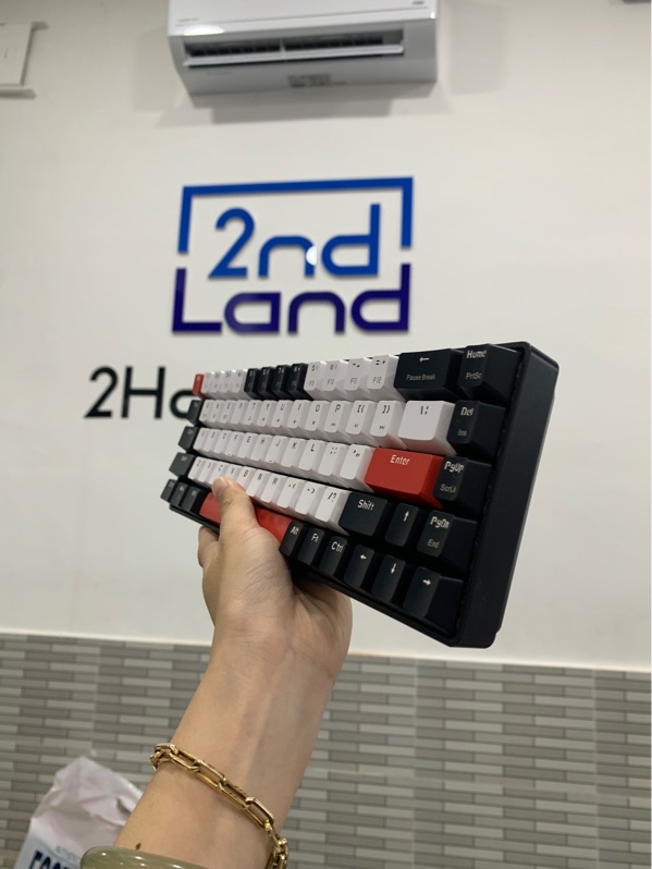 Bàn phím EDRA EK368L - 2 mod 2.4g+bluetooth - Màu đen - Ngoại hình: 97% - Box