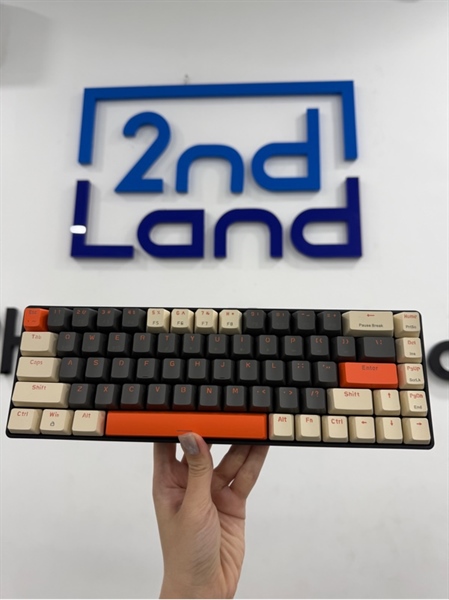 Bàn phím Edra EK368L Mechanical Keyboard - 2 mode - Brown Switch - Màu đen - Ngoại hình 98% - Kèm Box , receiver 1