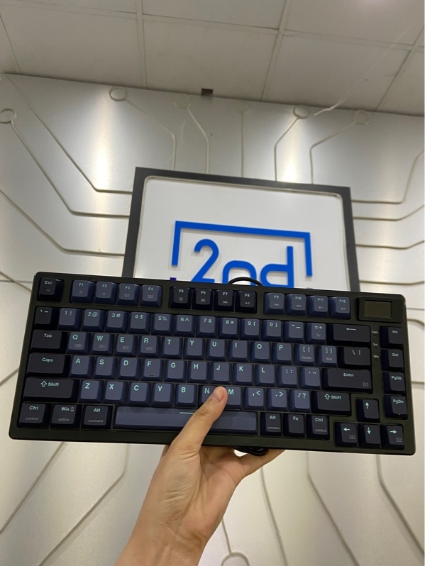 Bàn phím Edra EK375Pro - 3 mode kết nối (dây, receiver, bluetooth) - Màu đen - Ngoại hình: 98% - Kèm dây + receiver