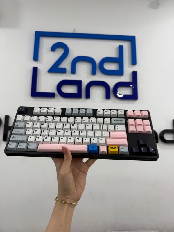Bàn phím Edra EK387L RGB - 1mode - Màu đen - Ngoại hình 97% - Trầy cấn 4 góc - Không phụ kiện