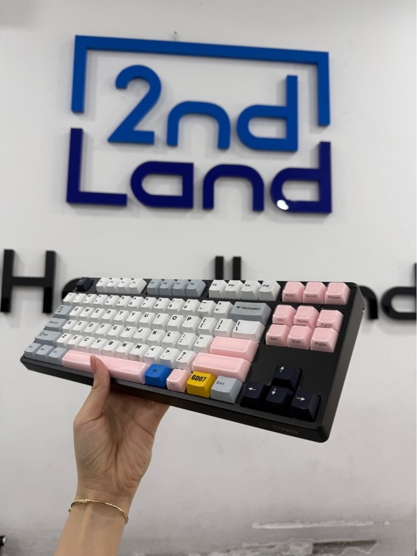 Bàn phím Edra EK387L RGB - 1mode - Màu đen - Ngoại hình 97% - Trầy cấn 4 góc - Không phụ kiện